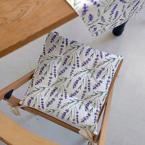Подушка на стілець Лаванда